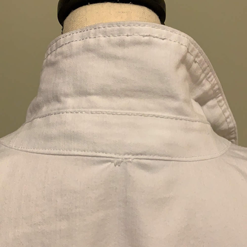 White Cotton Jacket - Picture 10 of 11